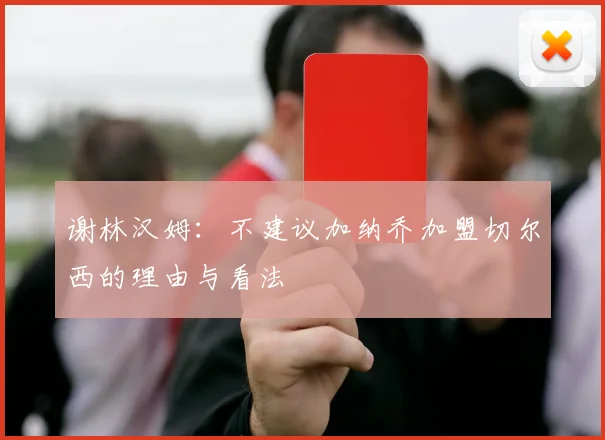 谢林汉姆：不建议加纳乔加盟切尔西的理由与看法